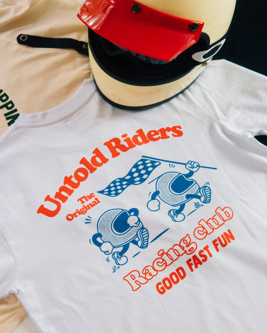 Racing Club Tee - White