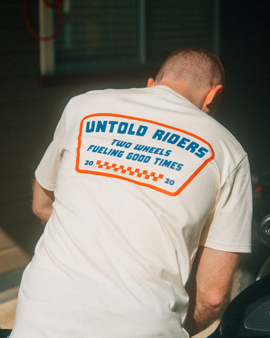 Badge Tee - Cream