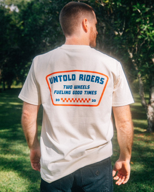 Badge Tee - Cream