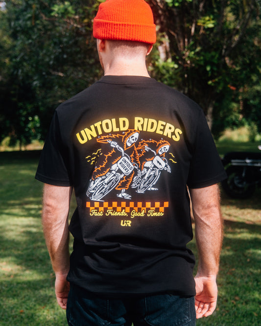 Fast Friends Tee - Black