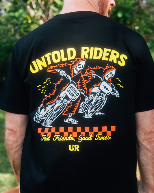 Fast Friends Tee - Black