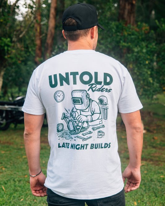 Builder Tee - White