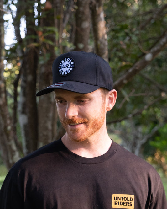 Badge Baseball Hat | Black