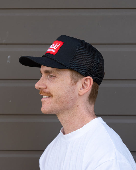 Bolt Rope Trucker Hat | Black