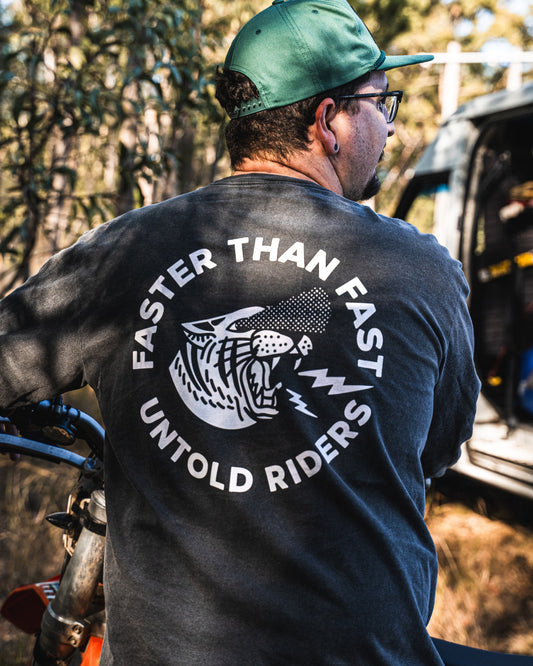 Faster Than Fast Longsleeve - Vintage