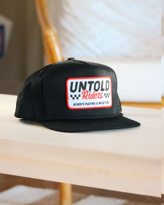 Untold Riders Trucker Hat - Black