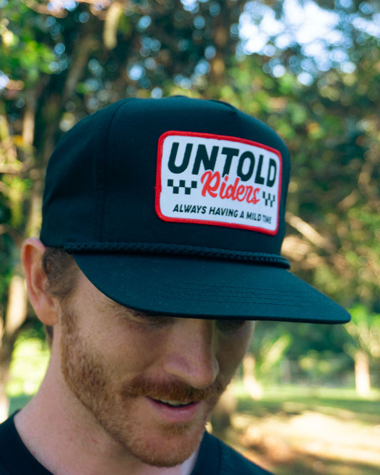 Untold Riders Trucker Hat - Black